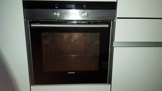 clean oven