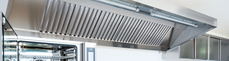 commercial kitchen extraction canopy