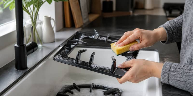 How to Clean Cast Iron Hob Grates