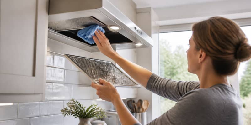 How to Clean a Recirculating Extractor Hood