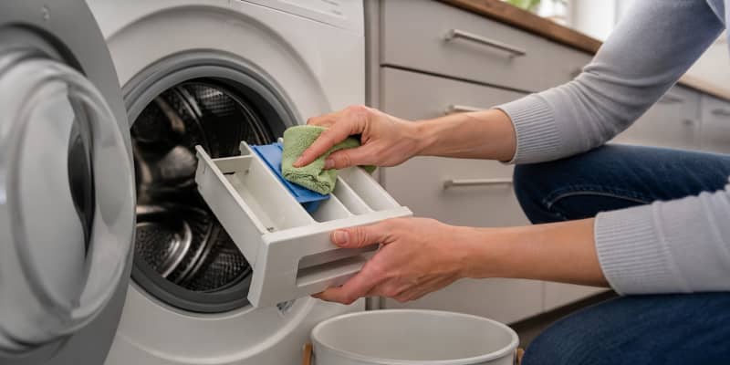 How to Clean a Washing Machine Drum and Drawer