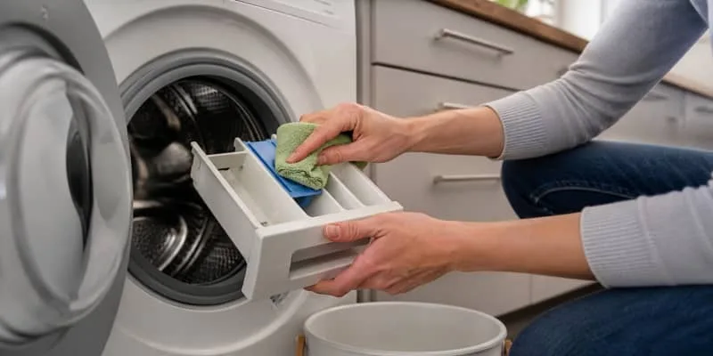 How to Clean a Washing Machine Drum and Drawer