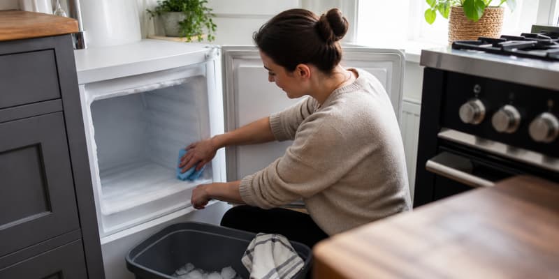 How to Defrost a Freezer Without a Mess