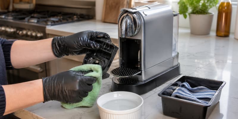 How to Clean and Descale a Coffee Machine (Nespresso, Delonghi, Sage)