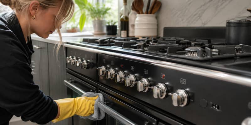 How to Clean a Rangemaster Range Cooker