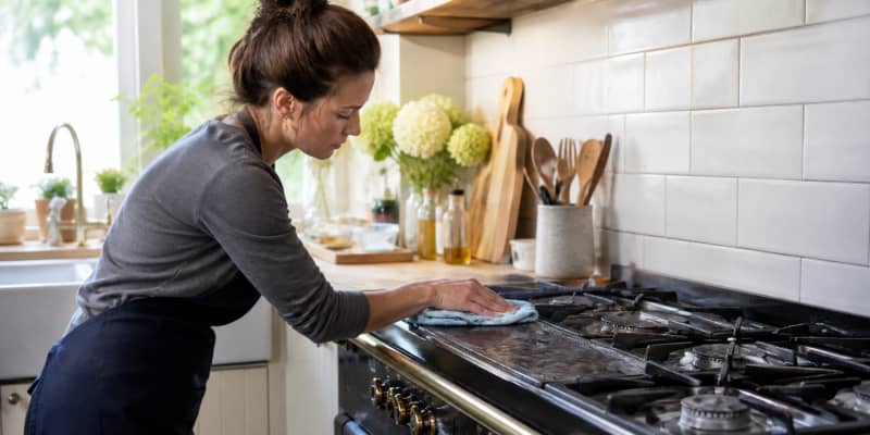How to Clean a Stoves Range Cooker